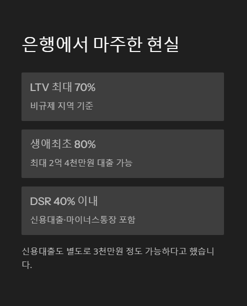 은행에서 마주한 현실