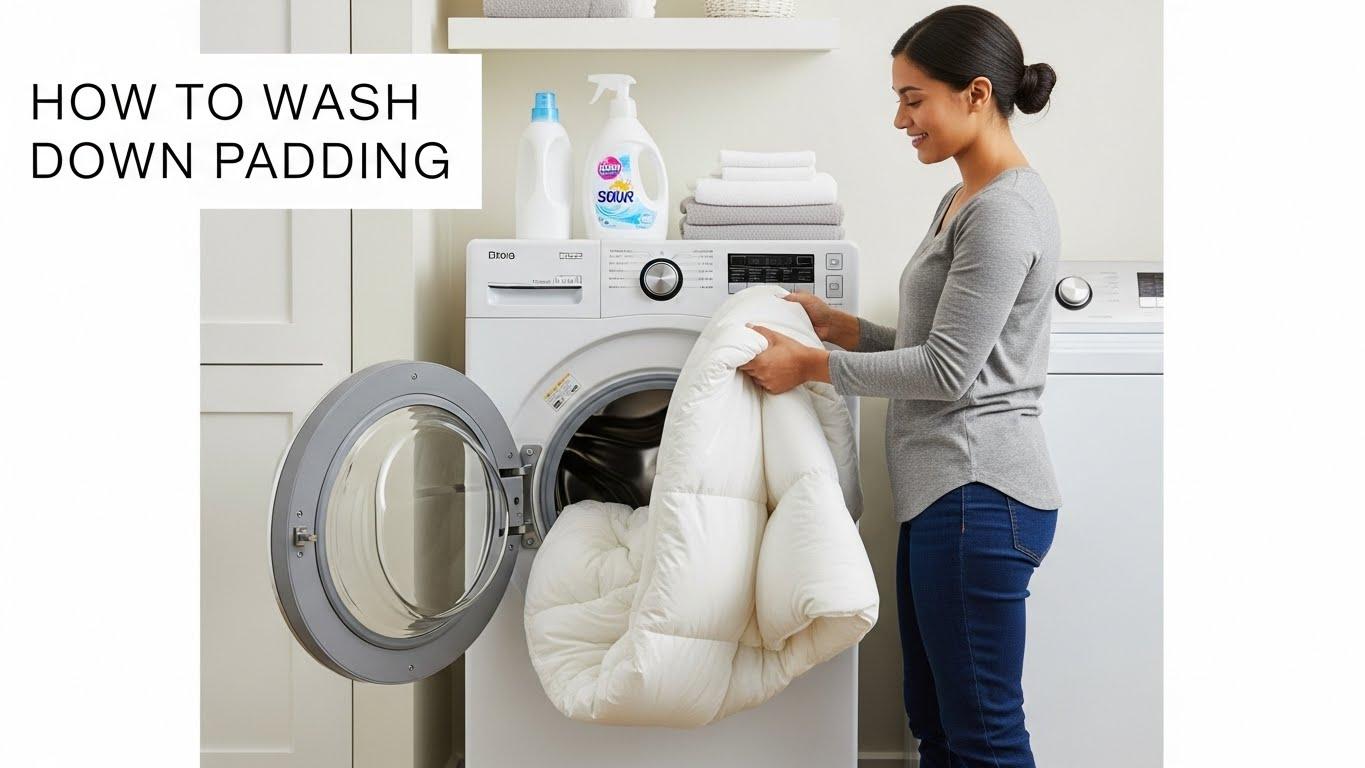 오리털 패딩 세탁법
