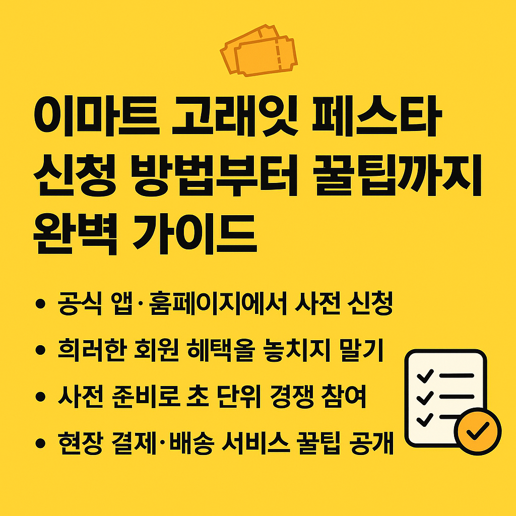 이마트 고래잇 페스타