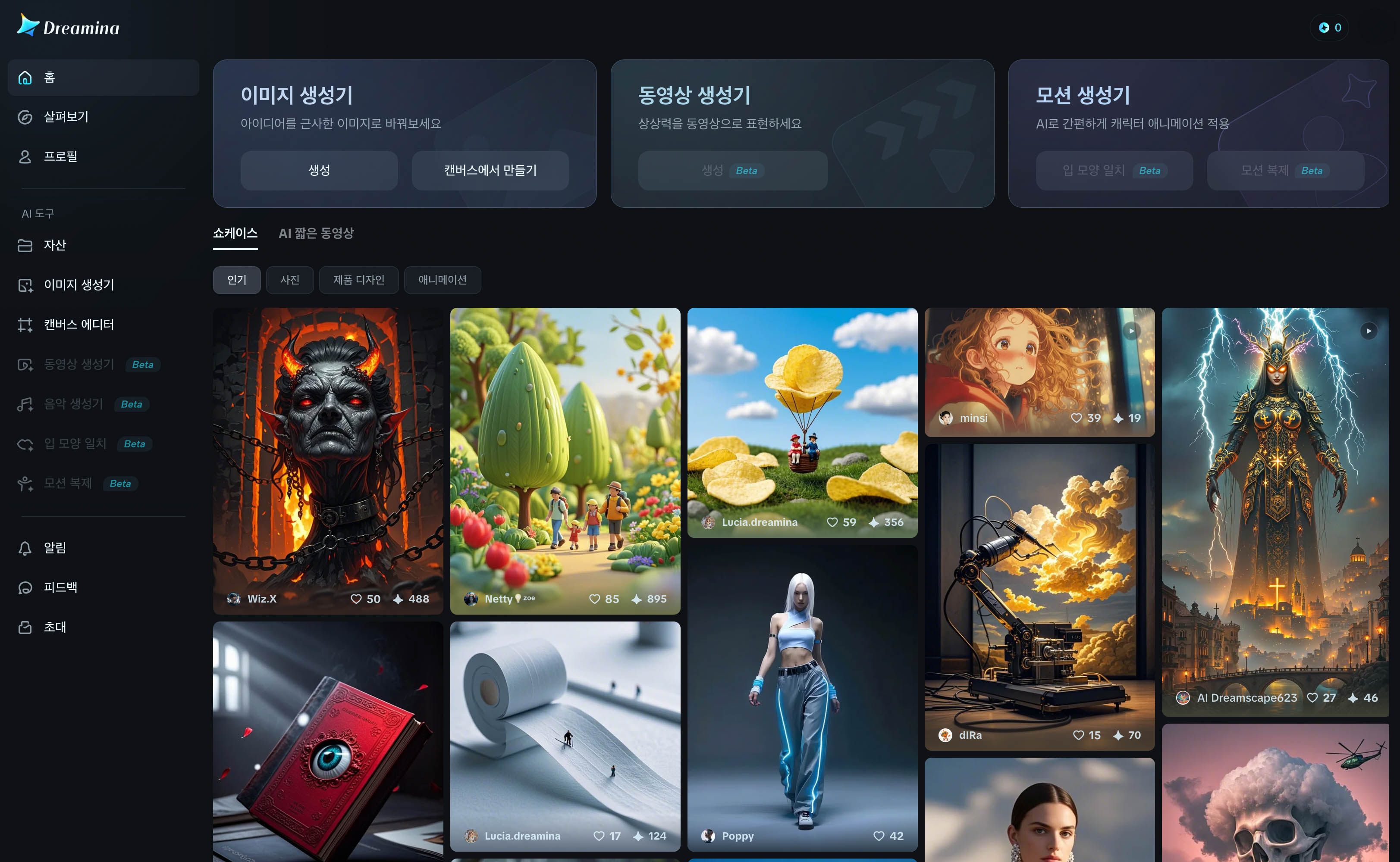 드리미나 이미지