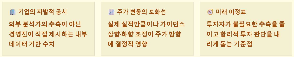 가이던스 뜻
