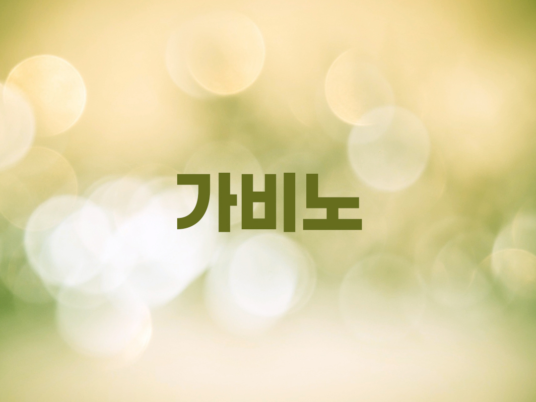 가비노 천주교 남자세례명 2인 목록