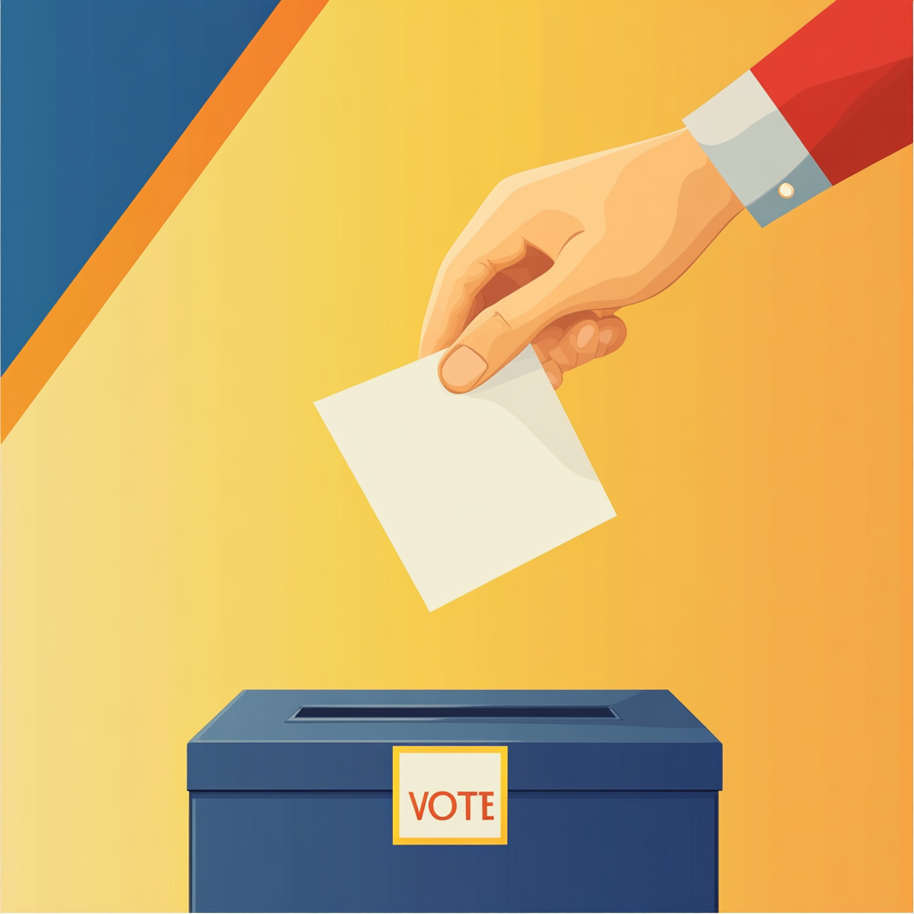 투표소는 주민등록상 주소를 기준으로 지정