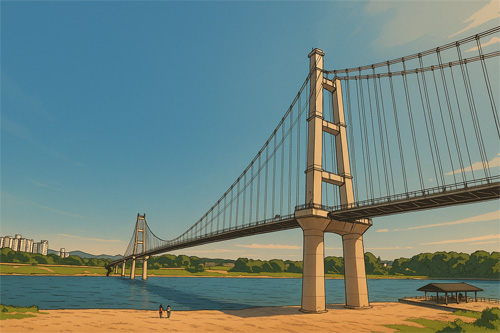 출렁다리 관련 사진