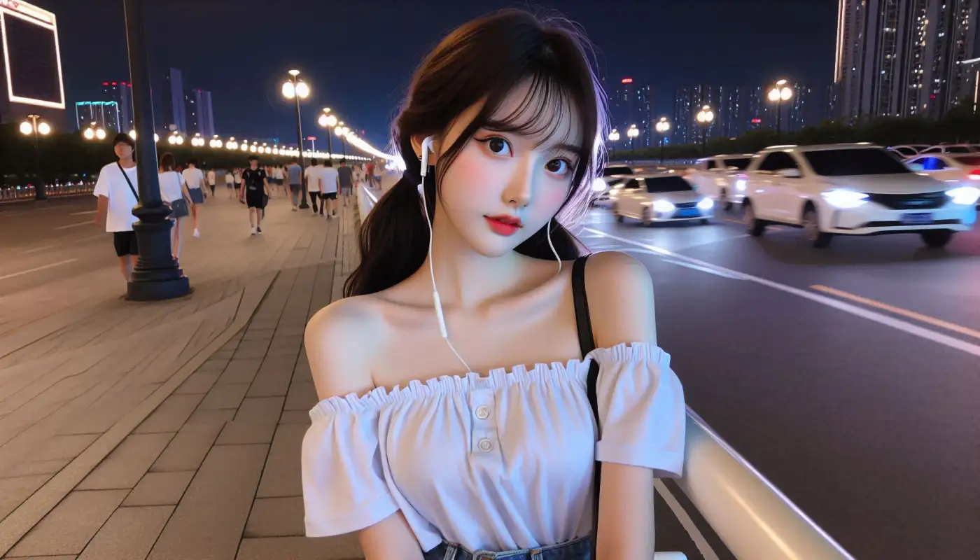 테이블링-원격줄서기-방법을-알아보는-여성의-모습