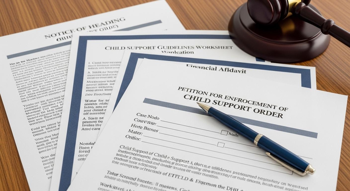 양육비 이행명령 신청서