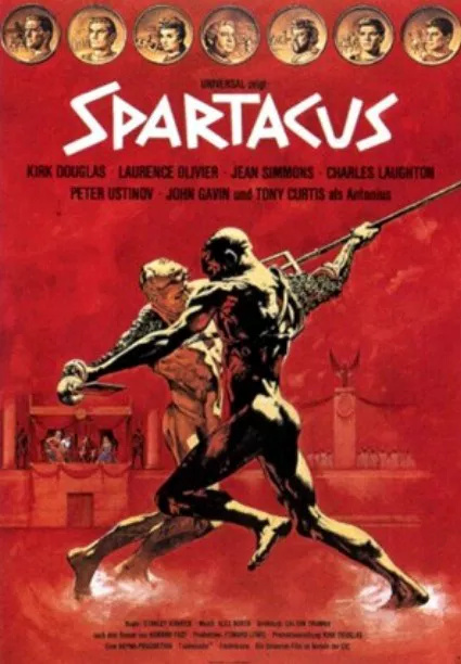 스파르타쿠스 영화 포스터
