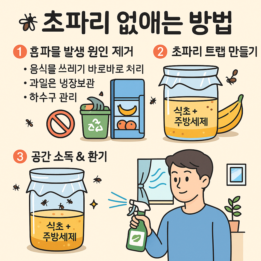 초파리 없애는 방법