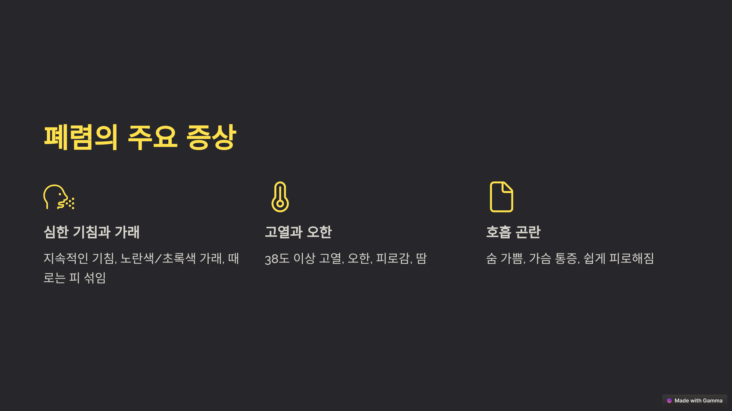 기침이 계속된다면 독감이 아닌 폐렴일 수도? 주의해야 할 증상
