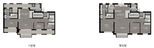 e편한세상 에코델타 센터포인트 - 84B 평면도