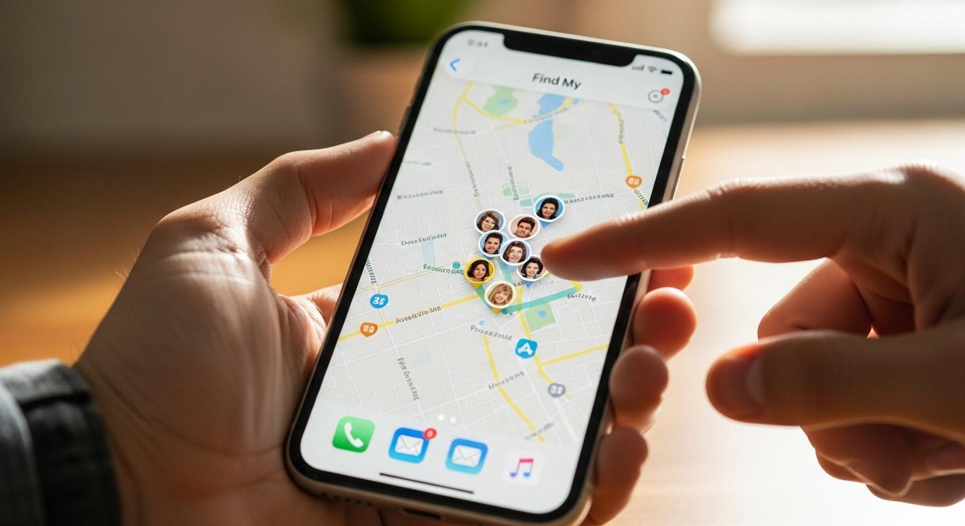 아이폰 가족 위치 공유 설정