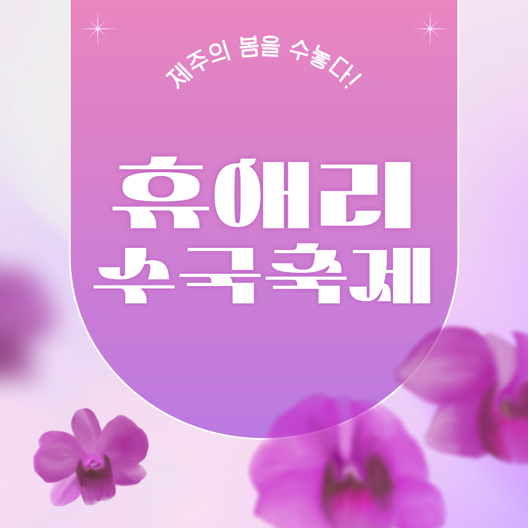 제주도 휴애리 수국축제 관련사진