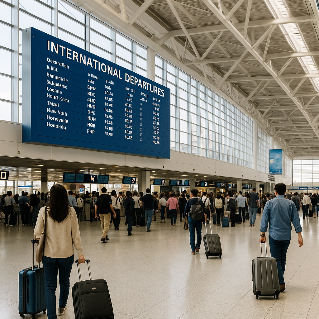 공항, 여행