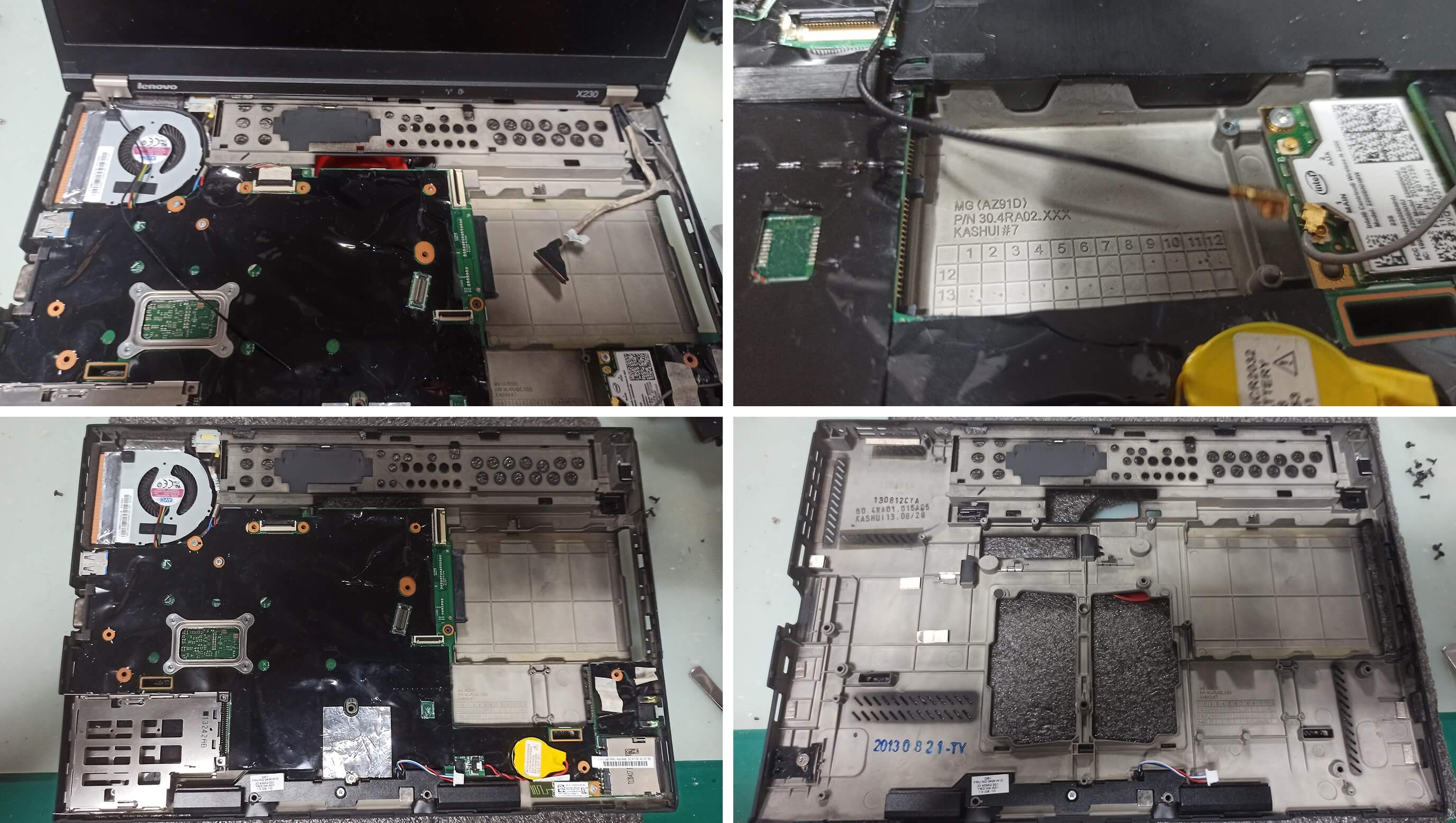 Lenovo ThinkPad X230 내부분리 방법 