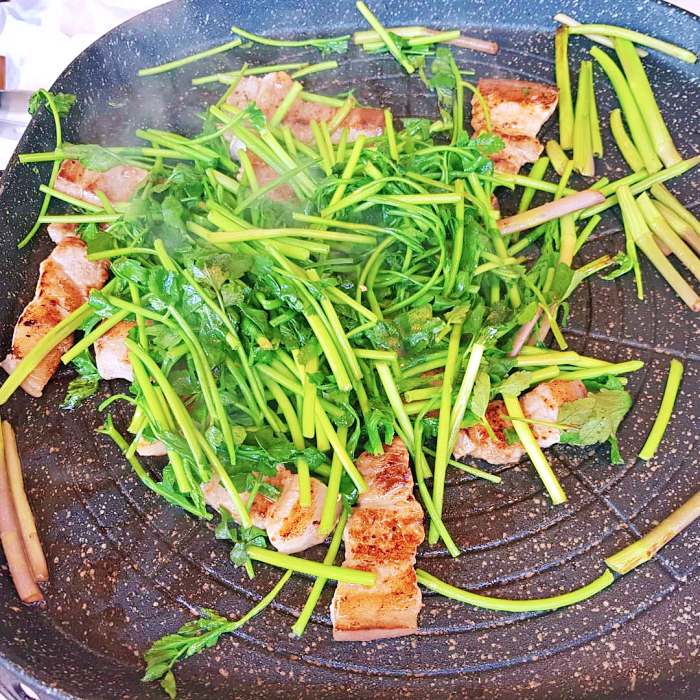 네모세모 경북 청도 세미칼 미나리 삼겹살 맛집