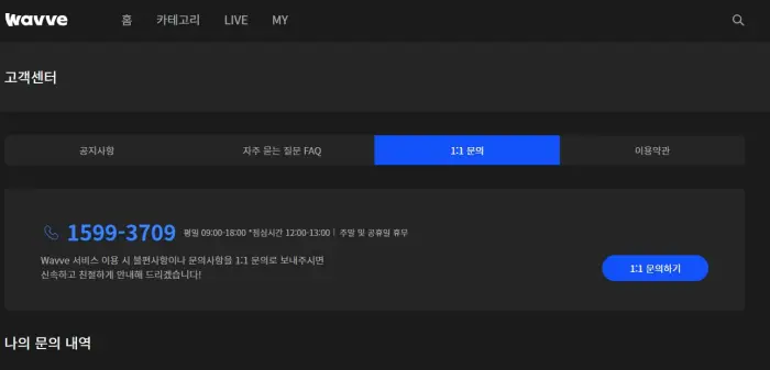 웨이브 프로필 잠금 비밀번호 설정에 대하여2