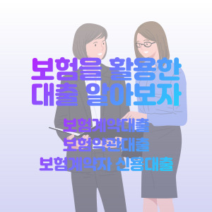 보험-약관-계약-담보-대출