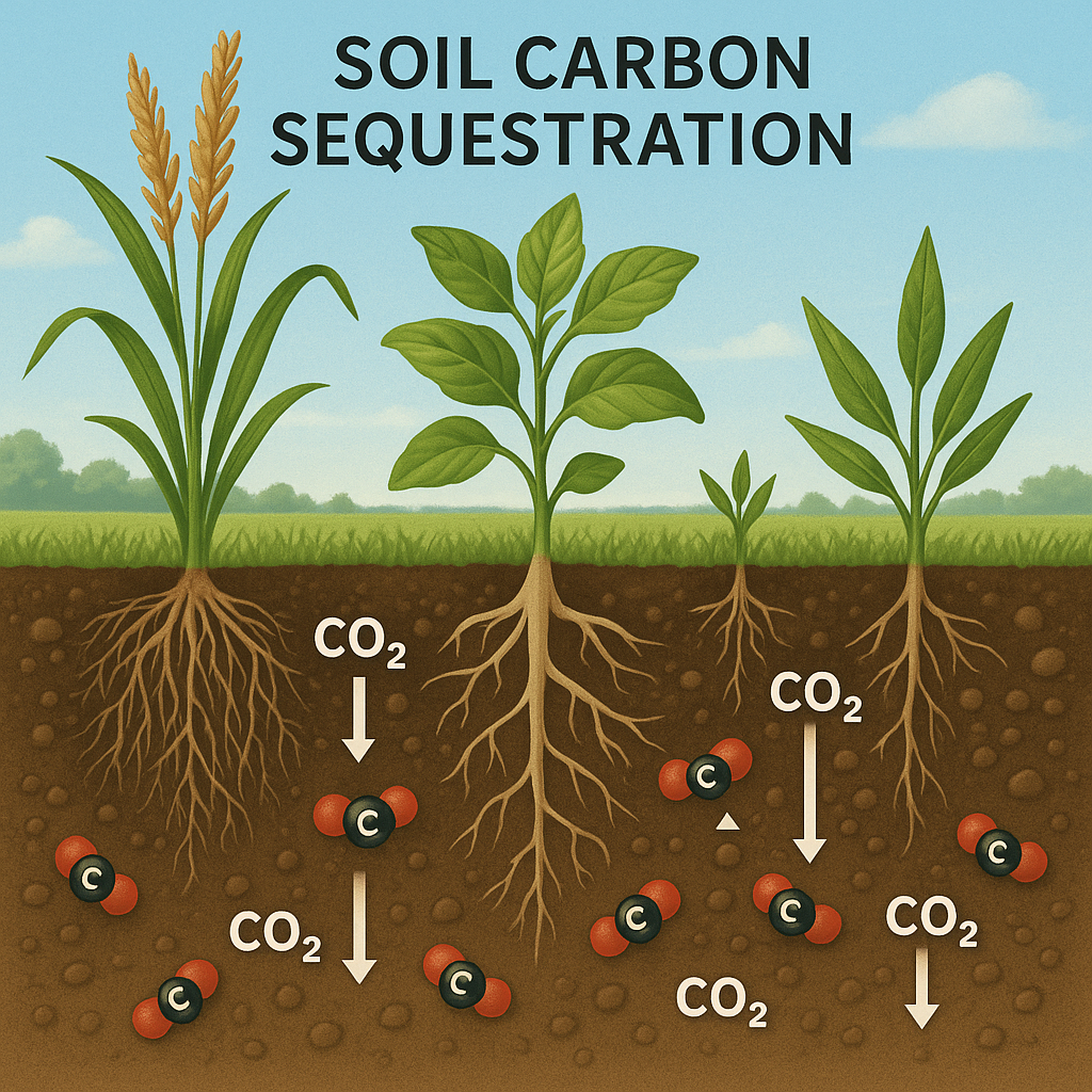 기후변화와 토양 탄소 고정: 땅속에서 시작되는 지구 온난화 해법
