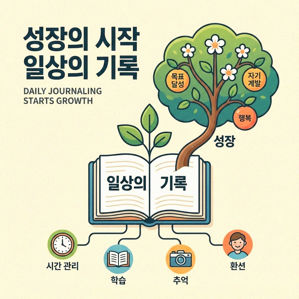 기록의 힘으로 꾸준히 성장하는 법