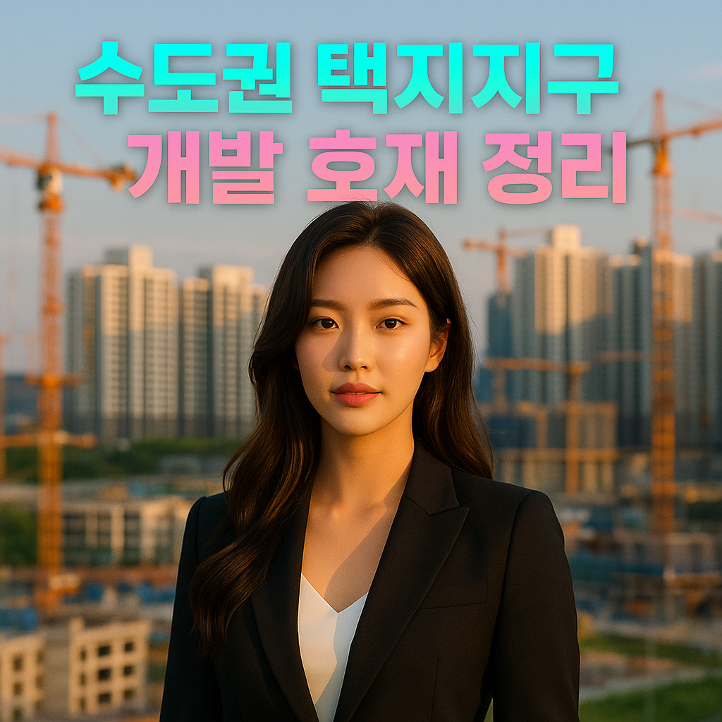 수도권 택지지구 개발 호재 2025 총정리