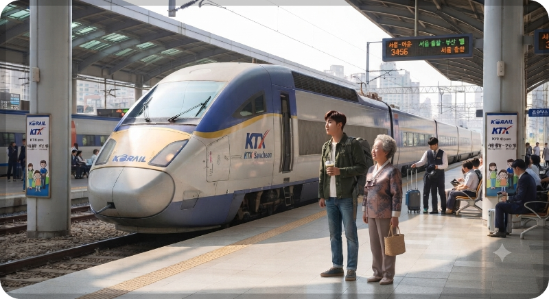 KTX 추석 열차표 예매 이미지