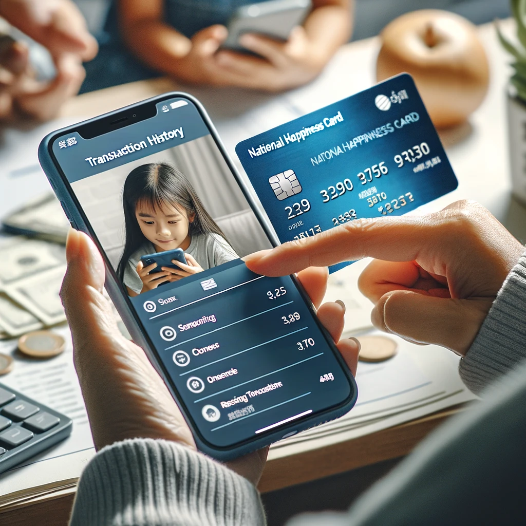 임신&middot;출산 진료비 바우처 사용 내역 확인