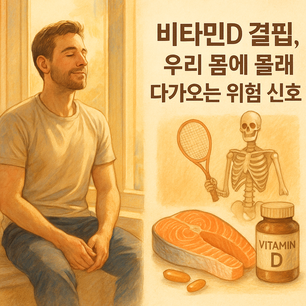 비타민D 결핍, 우리 몸에 몰래 다가오는 위험 신호