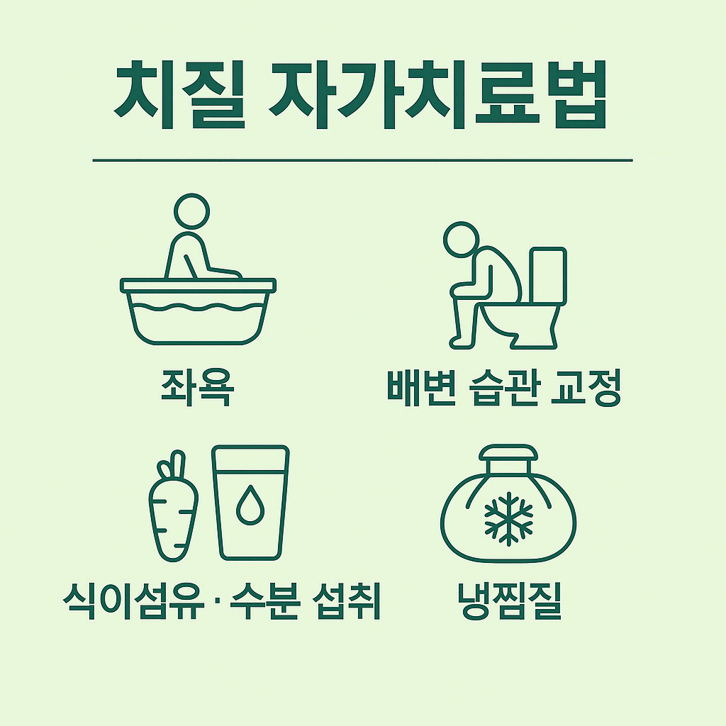 치질자가치료