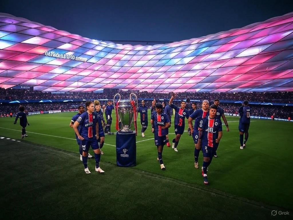 "PSG 챔피언스리그 결승 진출 2025"