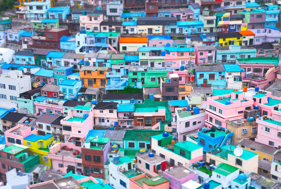 부산 감천문화마을 사진