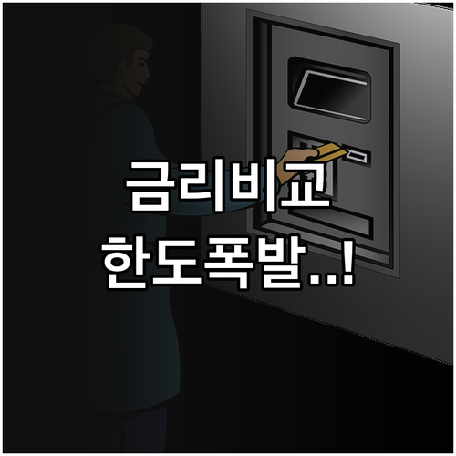 인터넷 은행 시중 은행 마이너스통장 ..