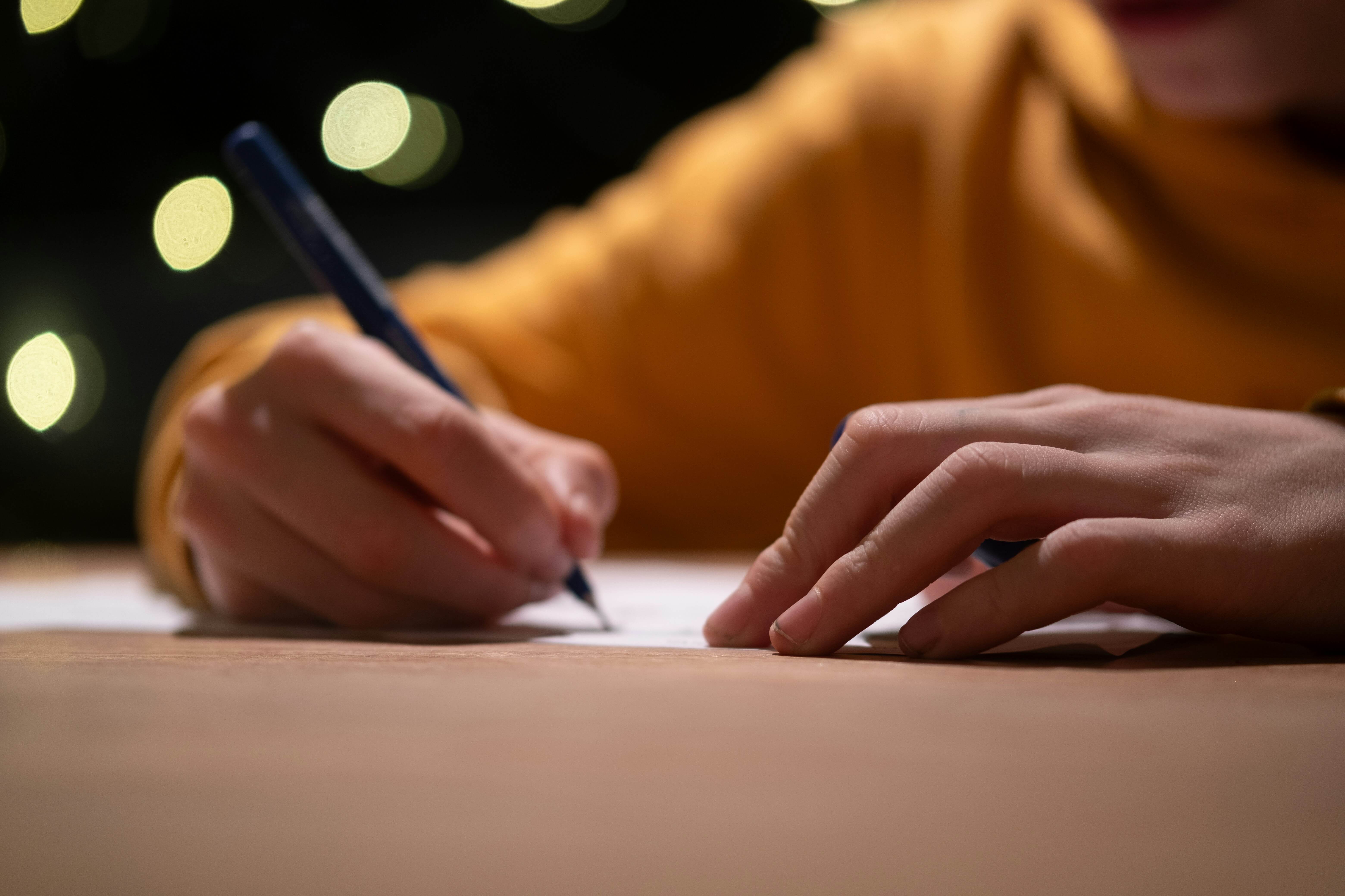 Young entrepreneur preparing a business proposal