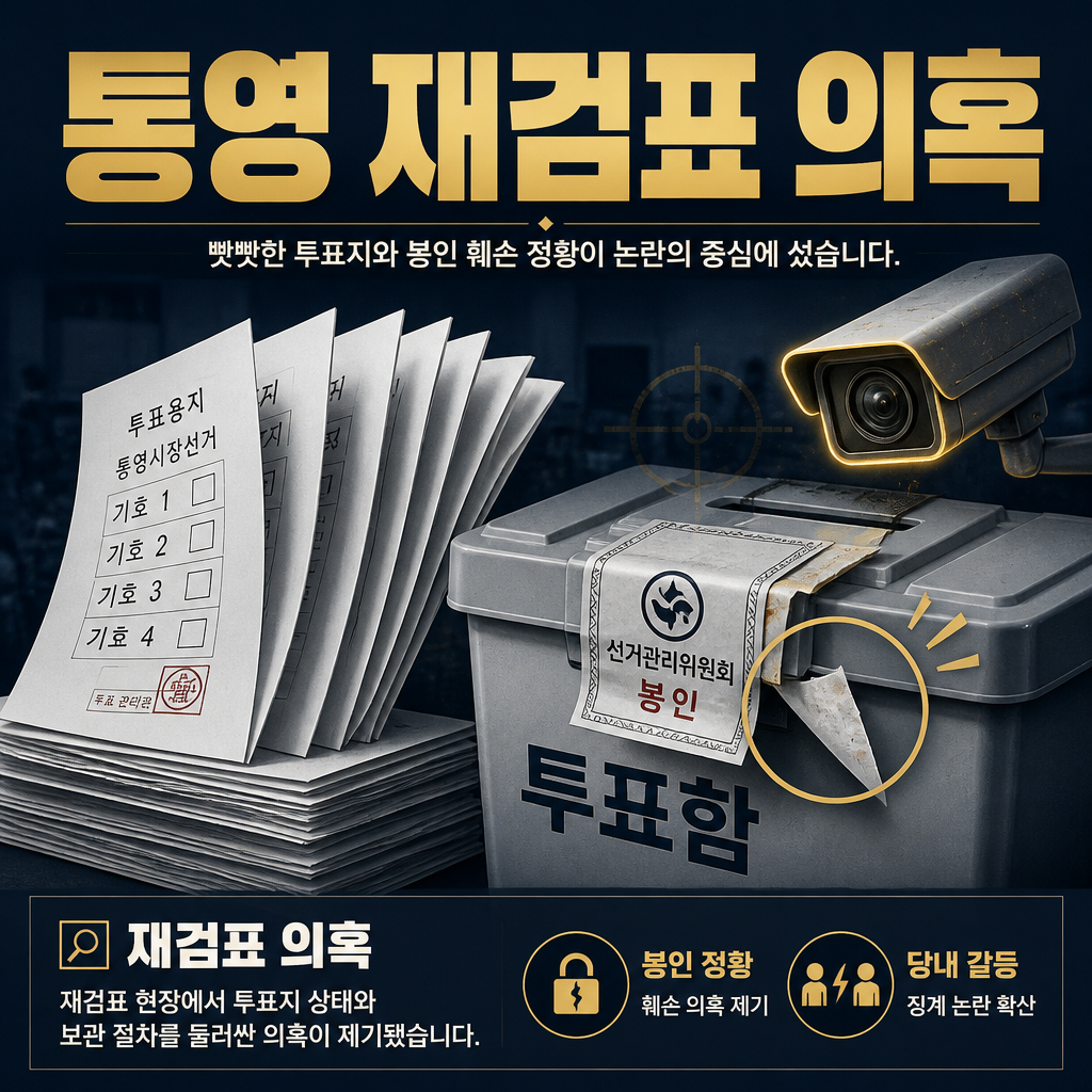 통영 재검표 의혹