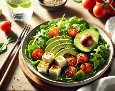 두부-아보카도-샐러드-사진