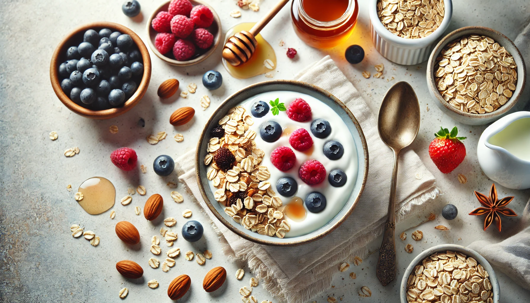 요거트와 귀리의 조합