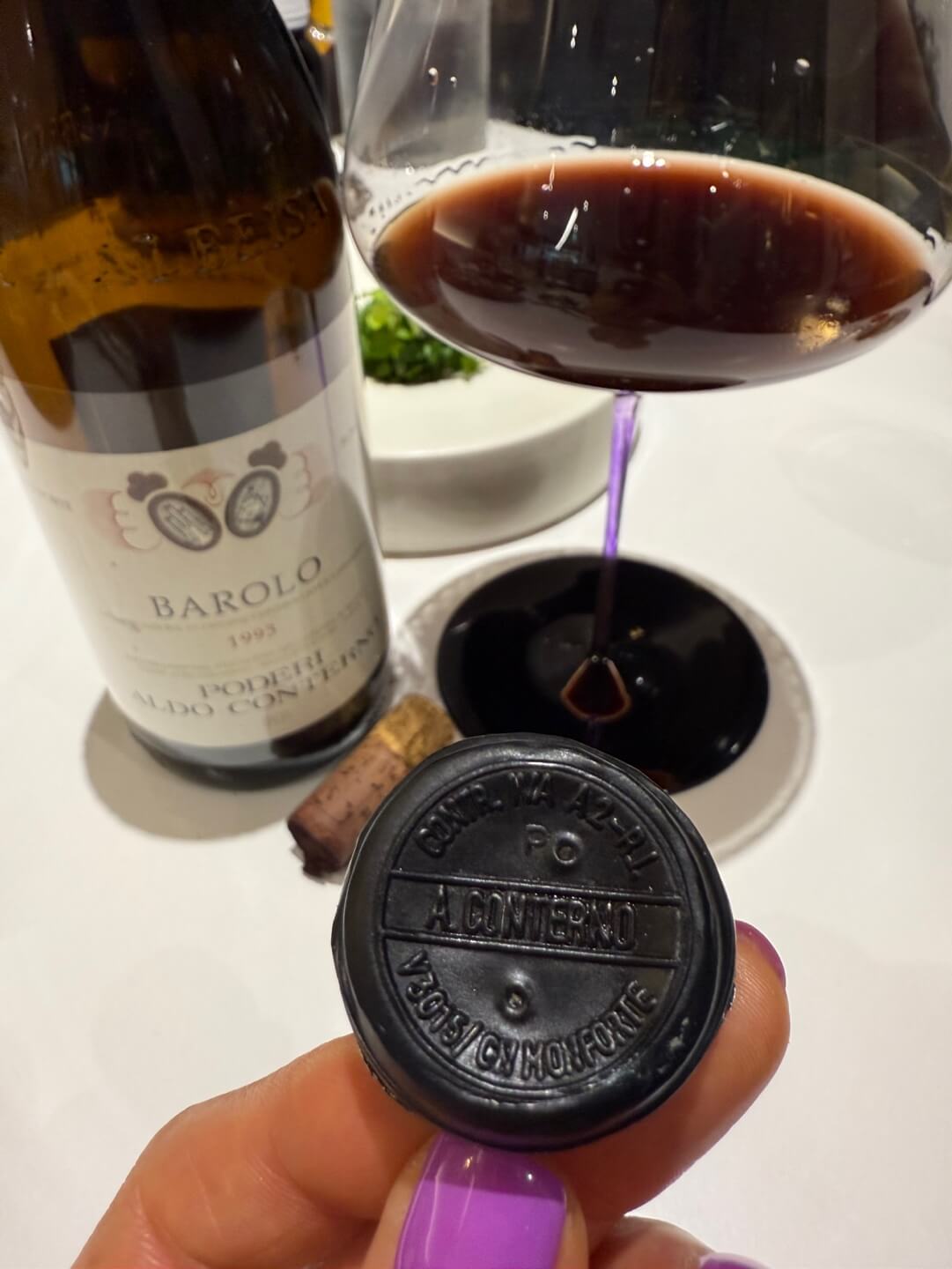 [Italy] Poderi Aldo Conterno Barolo 1993, Monforte d'Alba, Piedmont｜포데리 알도 콘테르노 바롤로 1993, 몬포르테 달바, 피에몬테