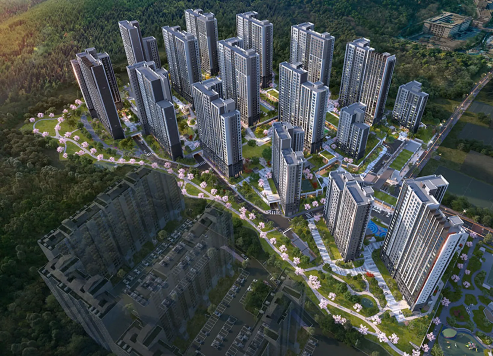 롯데캐슬-위너스포레-아파트-전경