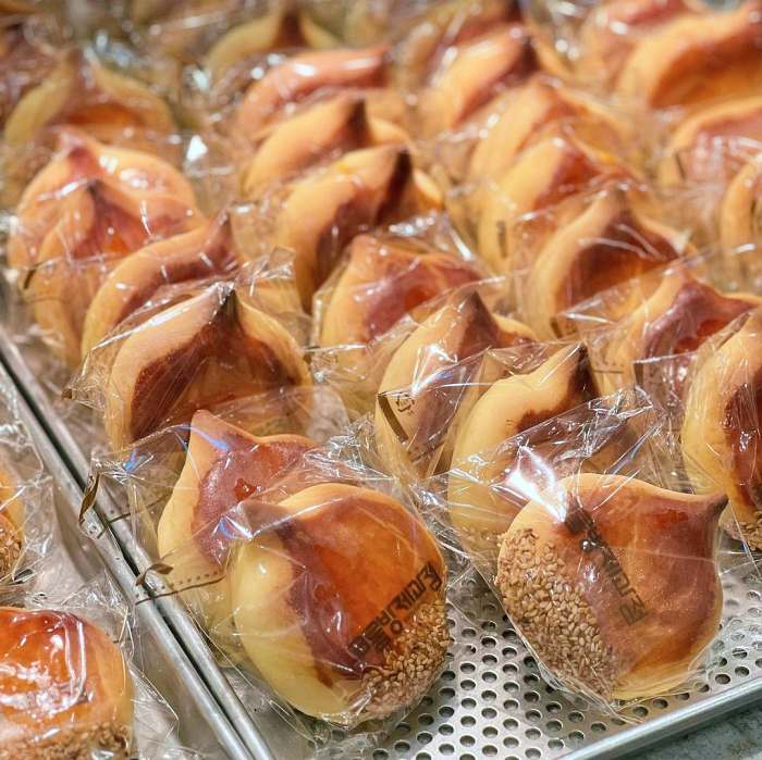 6시내고향 목포 새우바게트 마늘 크림치즈 바게트빵 맛집
