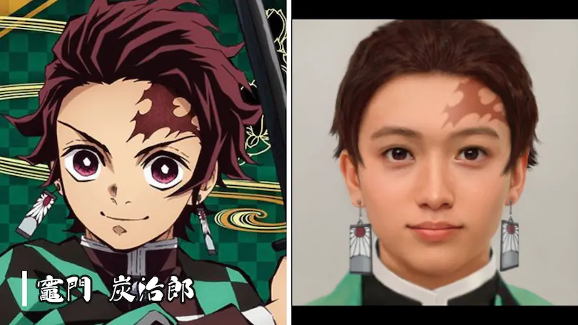 만화 귀멸의 칼날 실사화 탄지로