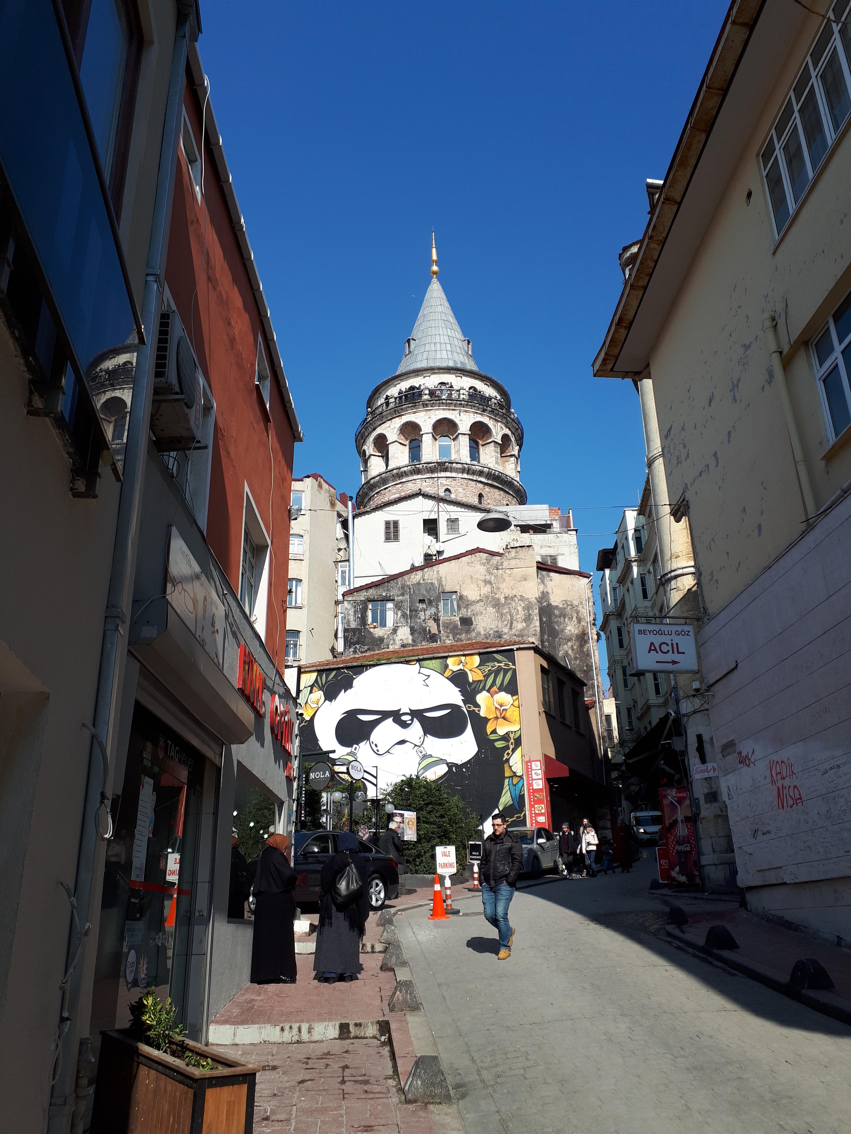 튀르키예 이스탄불 갈라타 타워 가는길