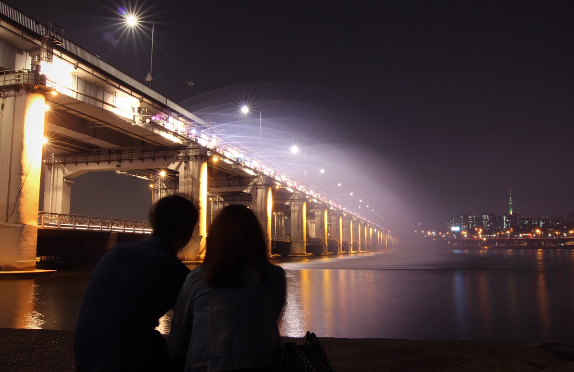 한강 다리 사진