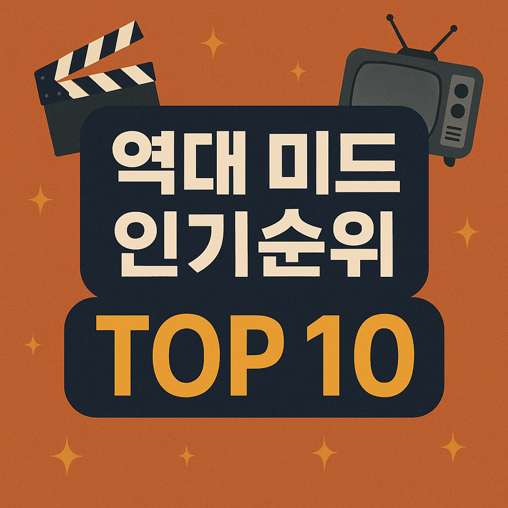 역대미드 인기순위