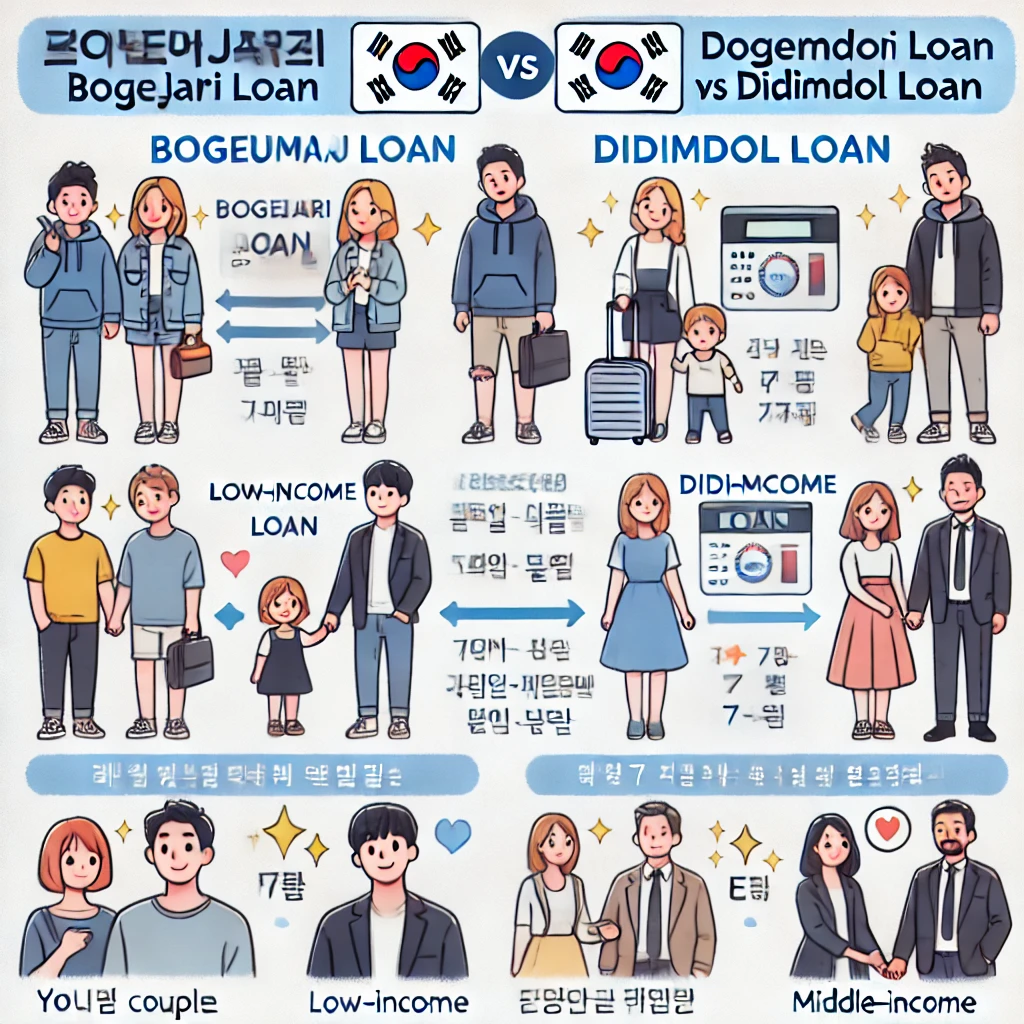 보금자리론과 디딤돌 대출 비교