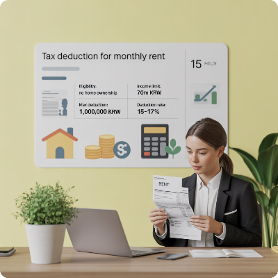 연말정산 월세공제 조건 이미지