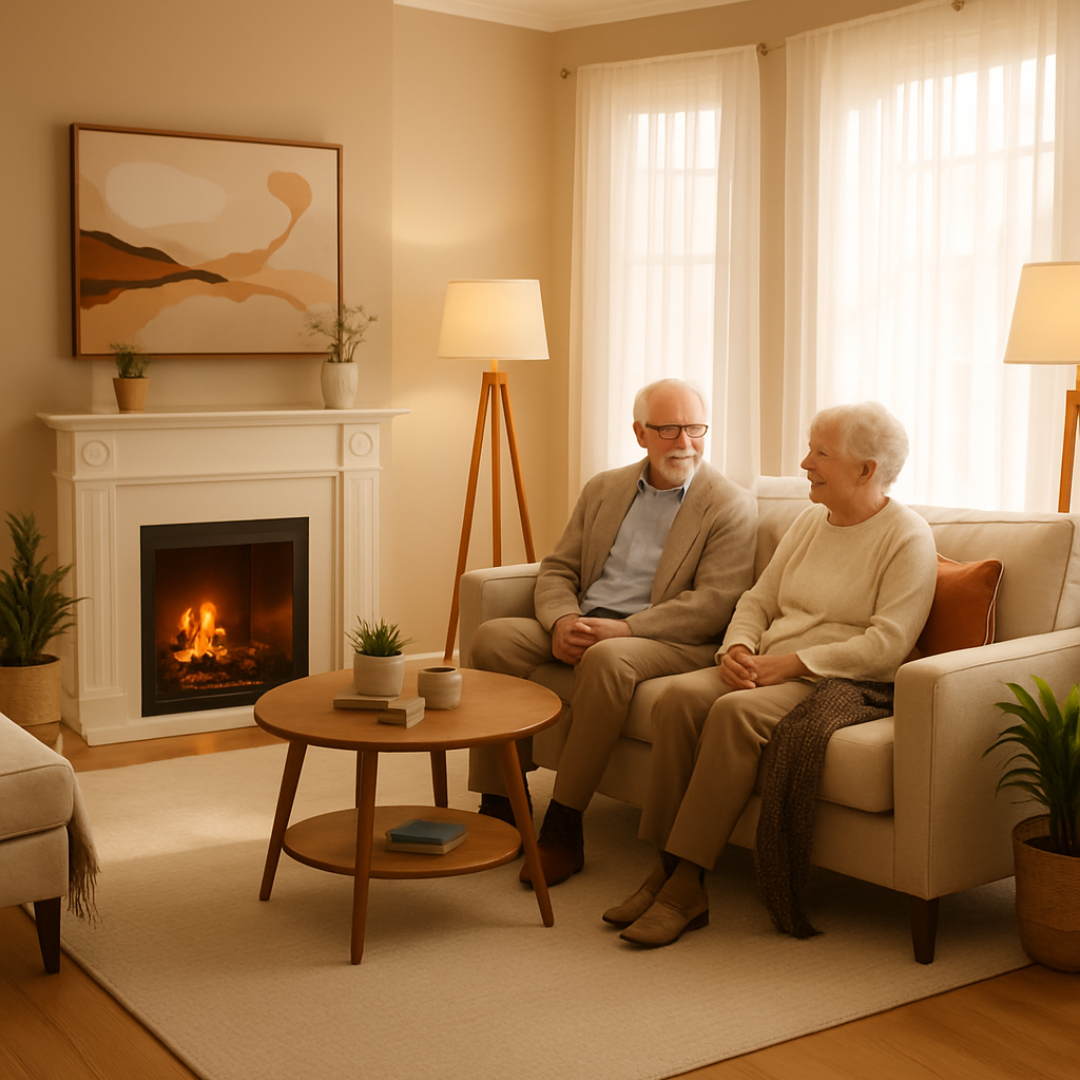 치매 어르신을 위한 적절한 실내 조명 조절 방법