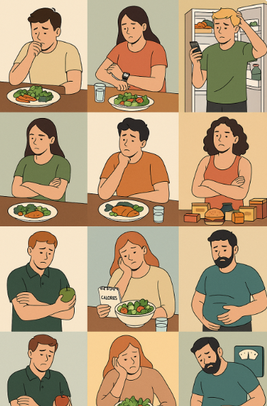 식단을 하면서 뭔가를 놓친 사람들