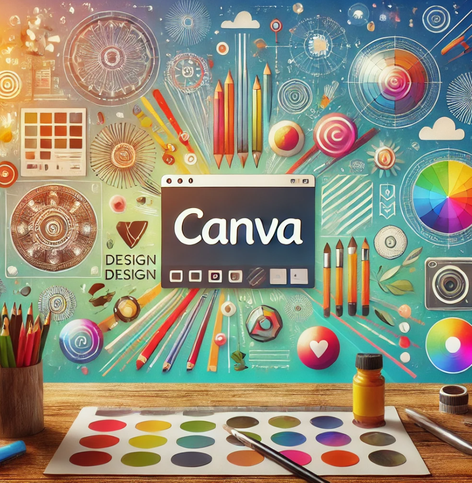 Canva를 이용한 이미지 생성 예시