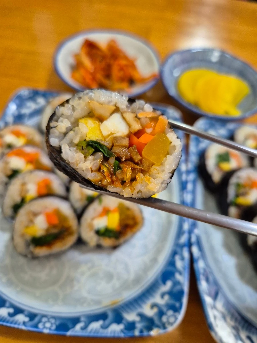 맛샘김밥