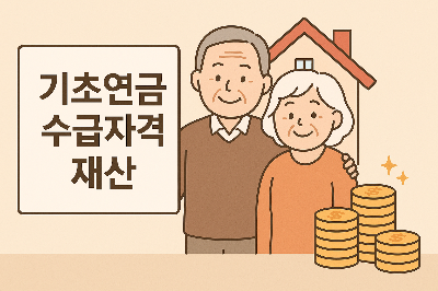 기초연금 수급자격 재산 기준은?