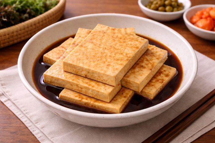 채식 사찰음식 두부장아찌 레시피